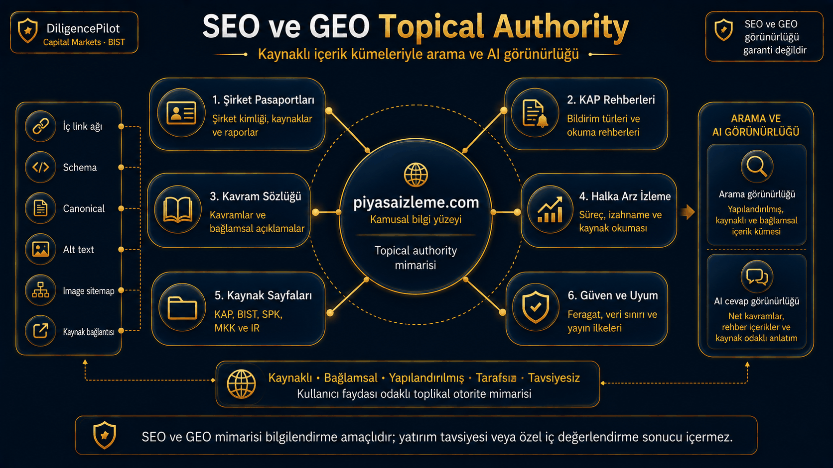 SEO/GEO Bilgi Mimarisi